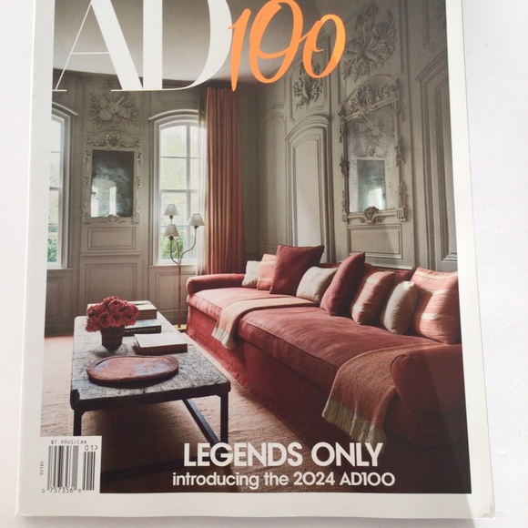 ARCHITECTURAL DIGEST TOP 100 DESIGNERS JANUARY 2024 MAGAZINE NWT - Picture 4 of 7